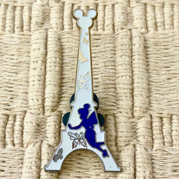 DISNEY 2014 Tinker Bell Eiffel Tower Collection Pin - Picture 1 of 2